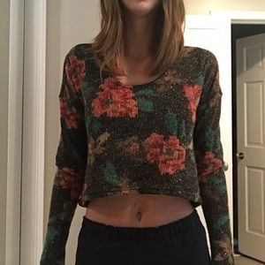 Show Me Your Mumu Cropped Sweater